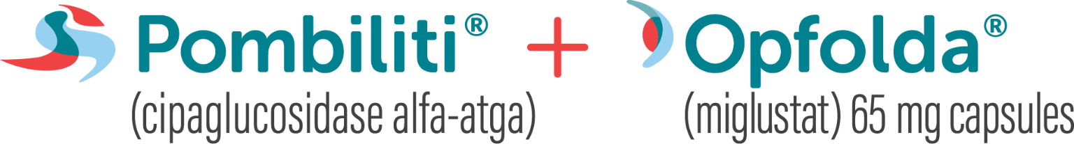 POMBILITI (cipaglucosidase alfa-atga) + OPFOLDA (miglustat)-logo